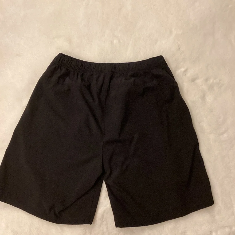 The‎ North Face Black Mens Athletic Shorts Size Small Elastic Waist Logo